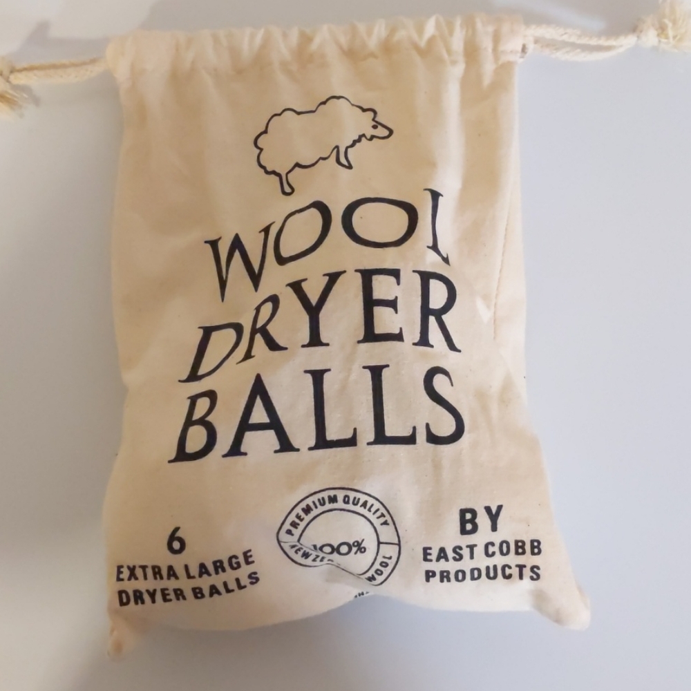 Three dryer balls